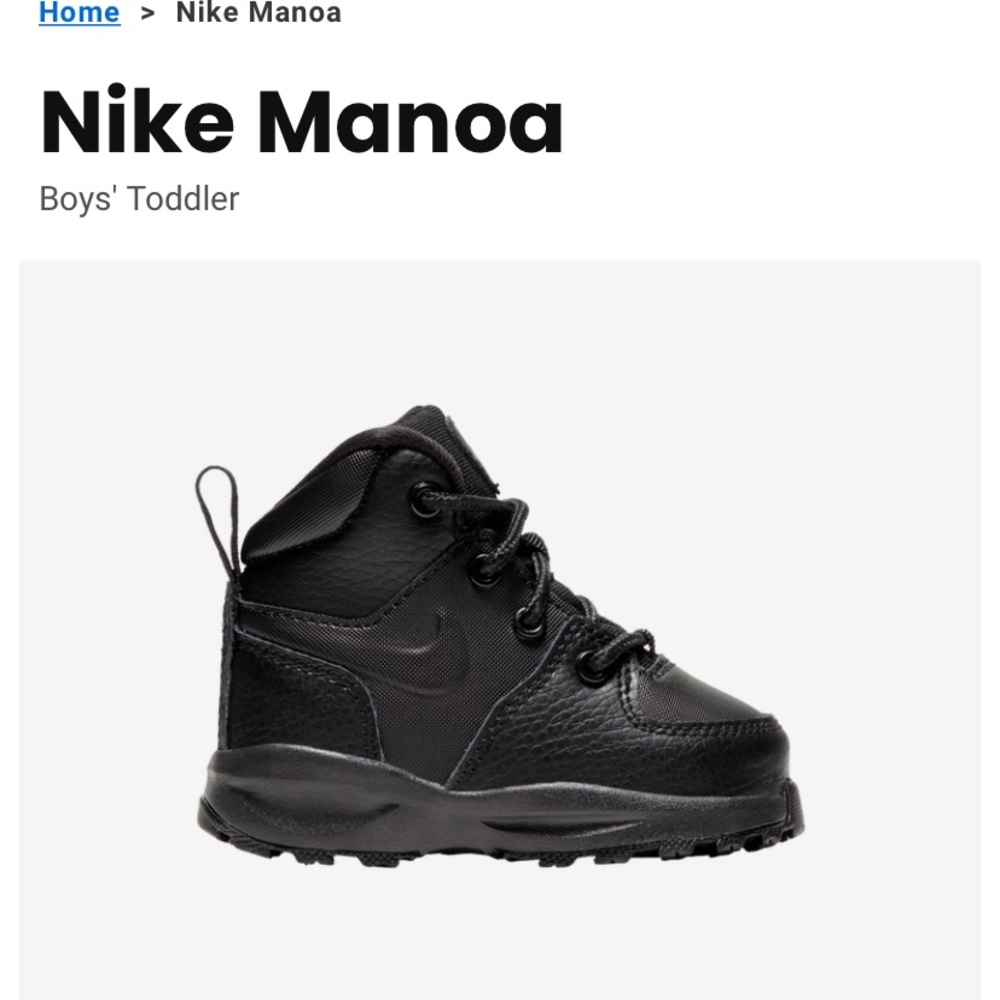 Nike Manoa Toddler Shoes Size 7C
